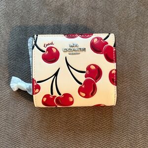 Coach Wallet with Cherry Design - NWT!!